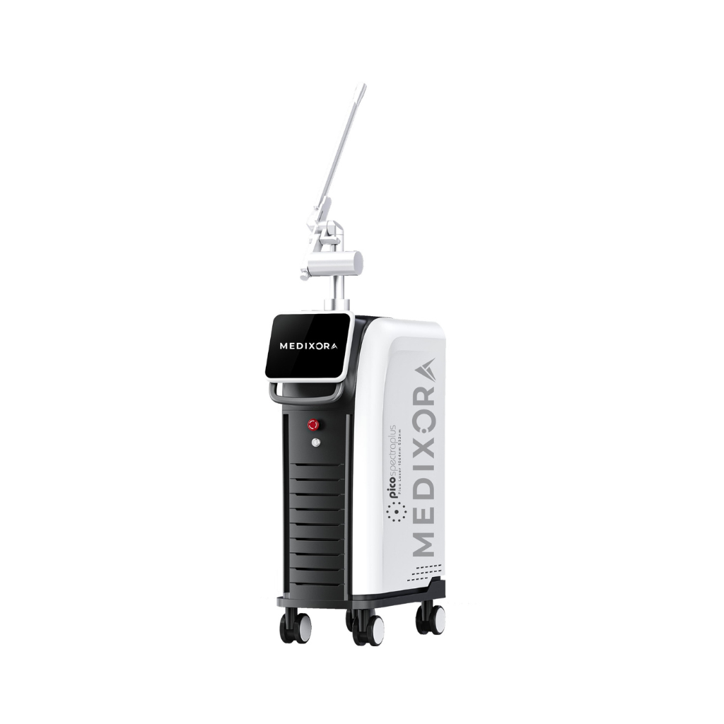 Advanced Q-Switch Nd laser machine used for professional tattoo removal treatment in aesthetic clinics