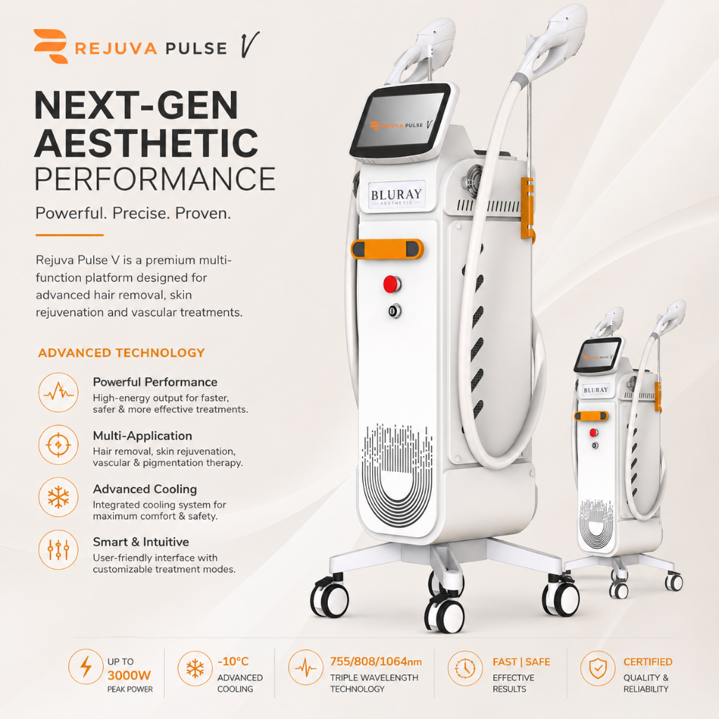 Advanced IPL aesthetic treatment machine for beauty clinics and dermatology centers.