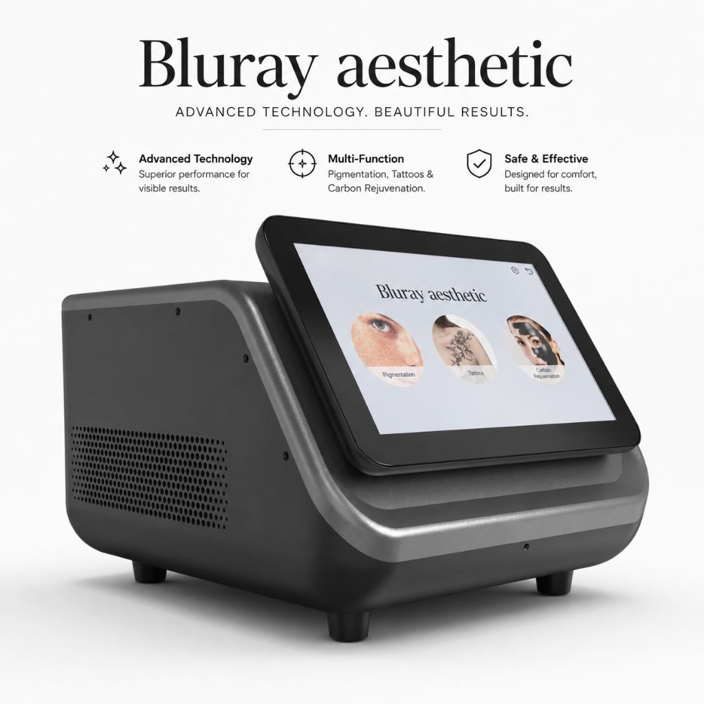 Advanced picosecond laser technology for tattoo removal, pigmentation correction, and skin rejuvenation treatments.