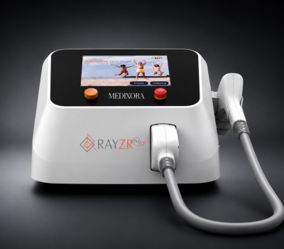 Diode laser hair removal machine used for permanent hair reduction and skin-safe treatments.
